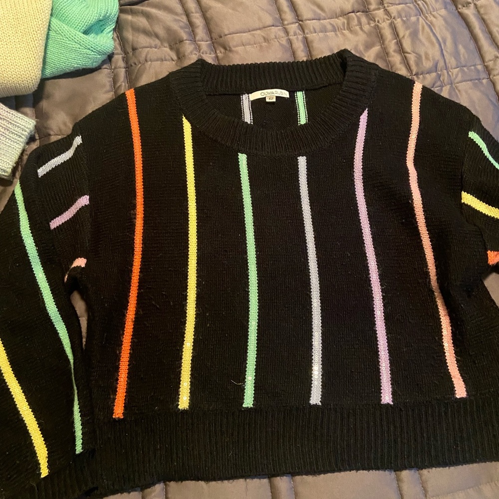 Rainbow sweater
